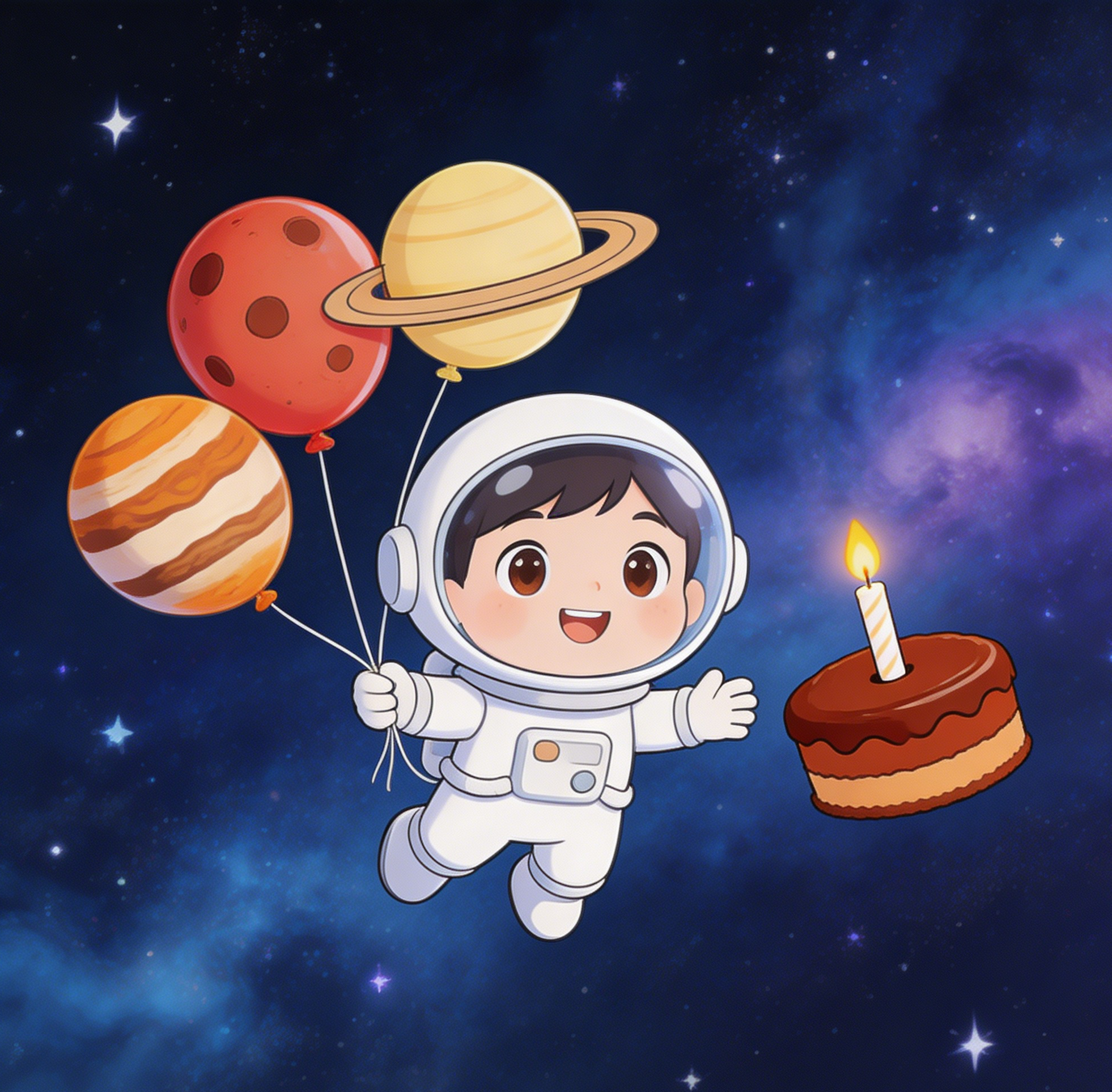 AI Birthday Invitation for Friends