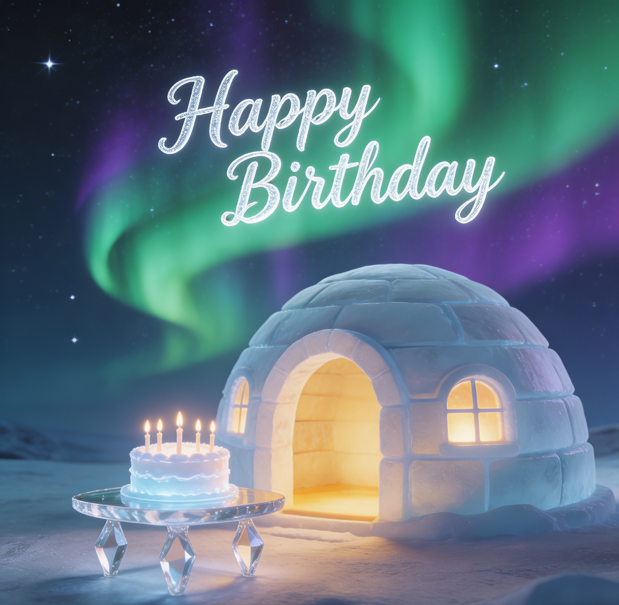 AI Birthday Card Generator artistic style