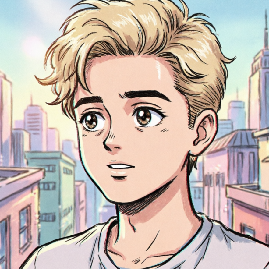 AI Cartoon Style Generator style sample: boy