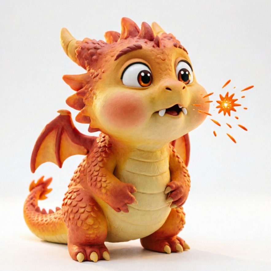 AI Dragon Generator classic style