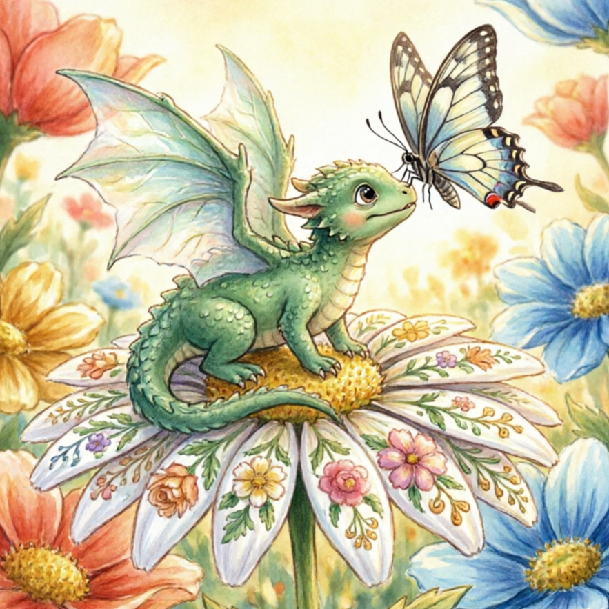 AI Dragon Generator dynamic style