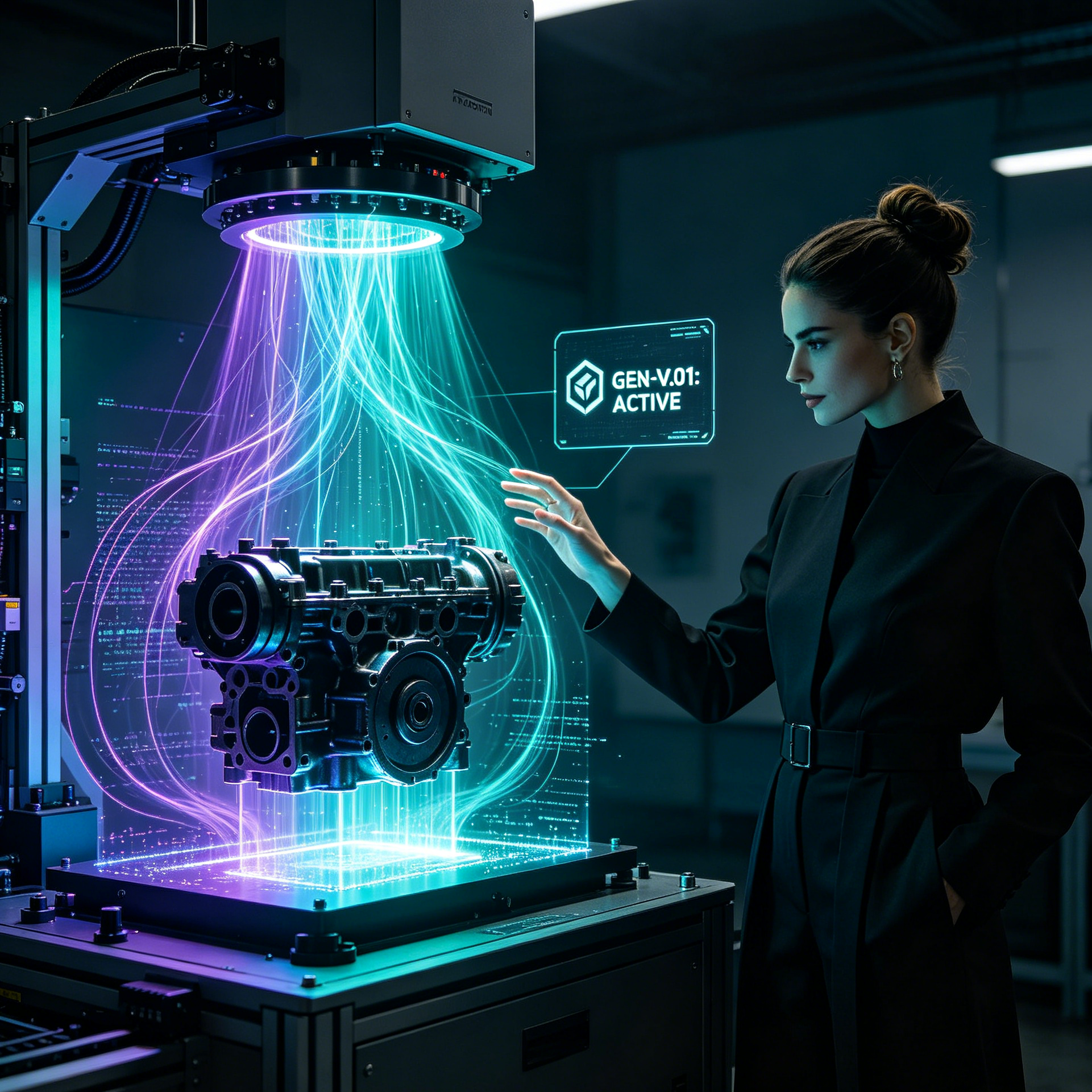 AI Machine Generator style sample 6