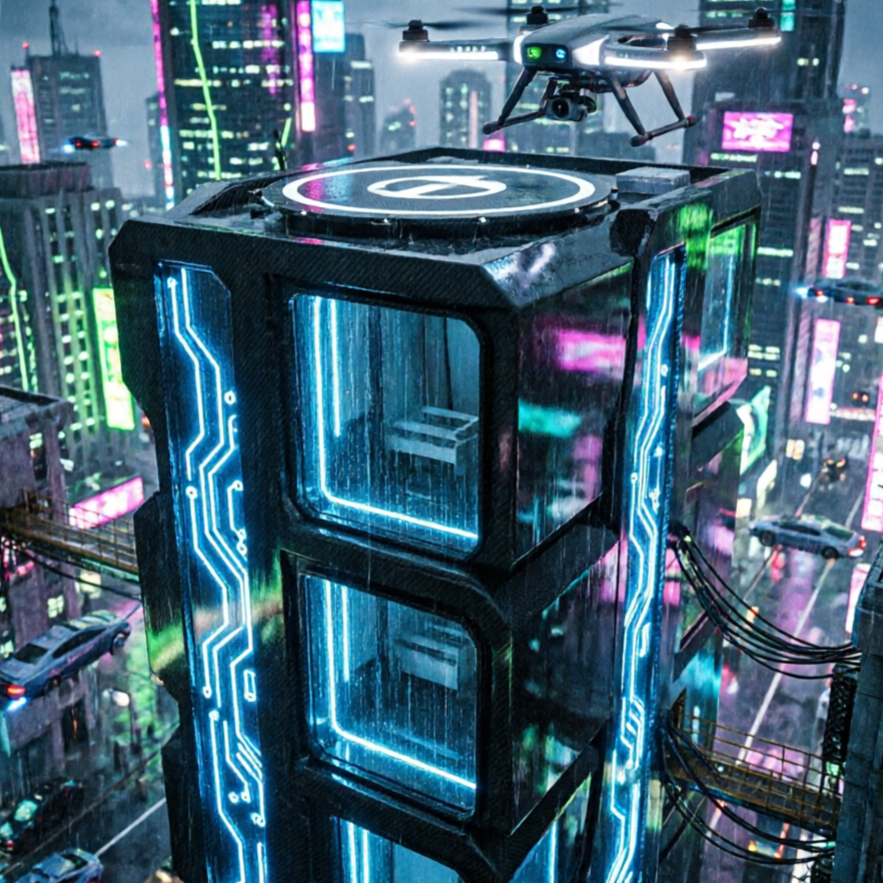 AI Mansion Generator example: urban estate interior