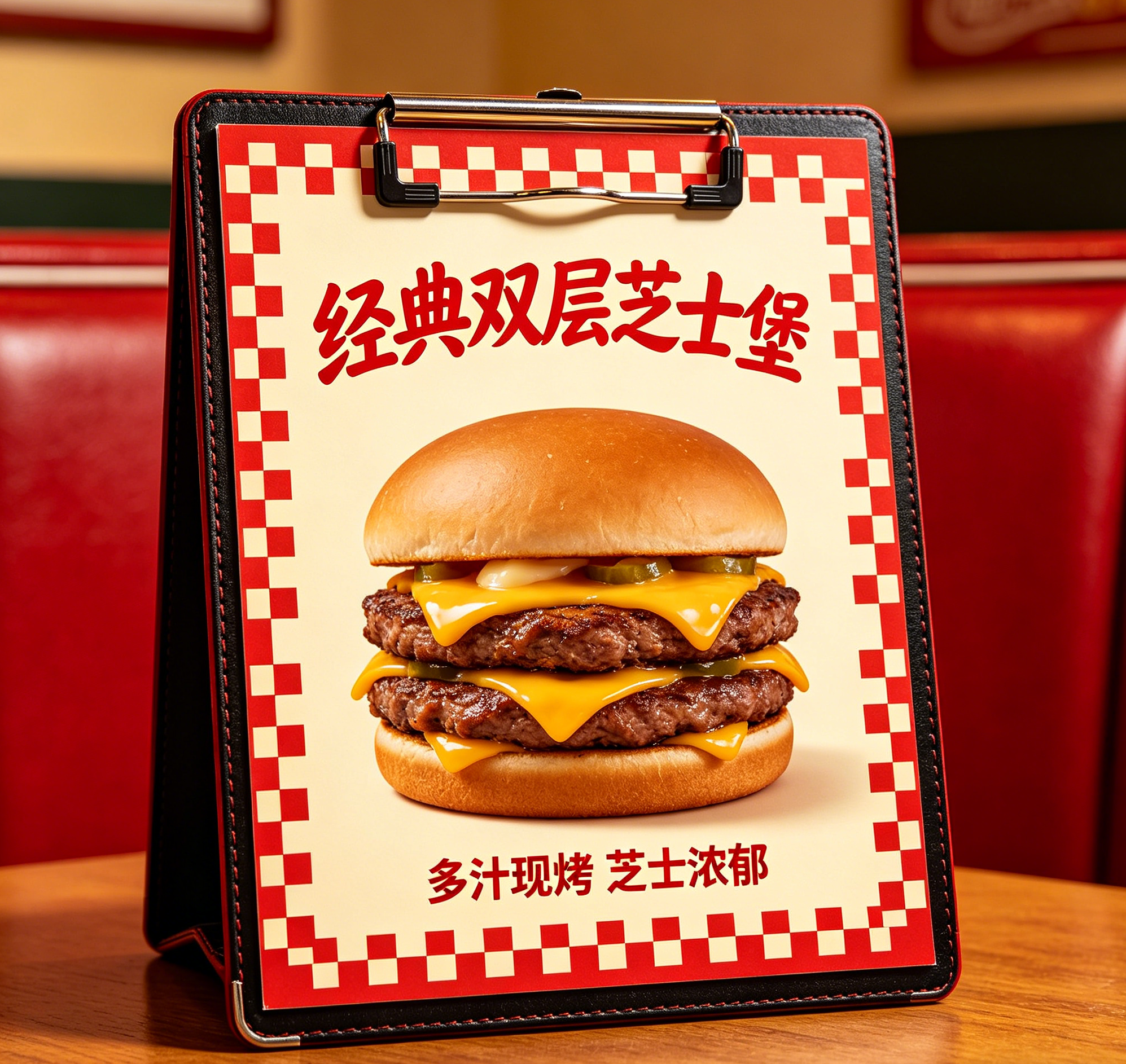 AI Menu Generator style 3: Warm & Inviting