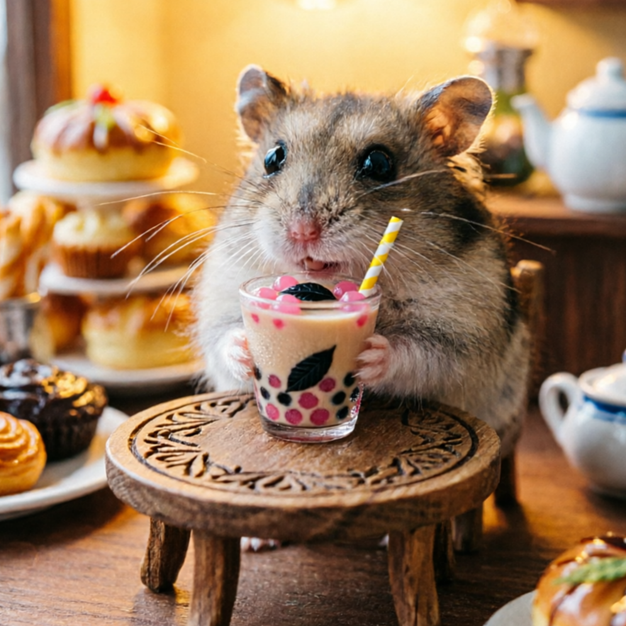 AI Pet Photo Generator example output: astronaut cat