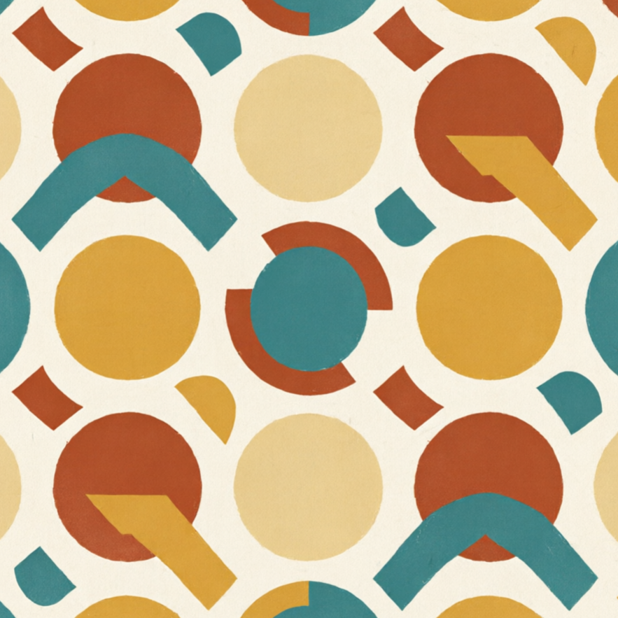 AI Seamless Pattern Generator example output 2: Abstract Fabric