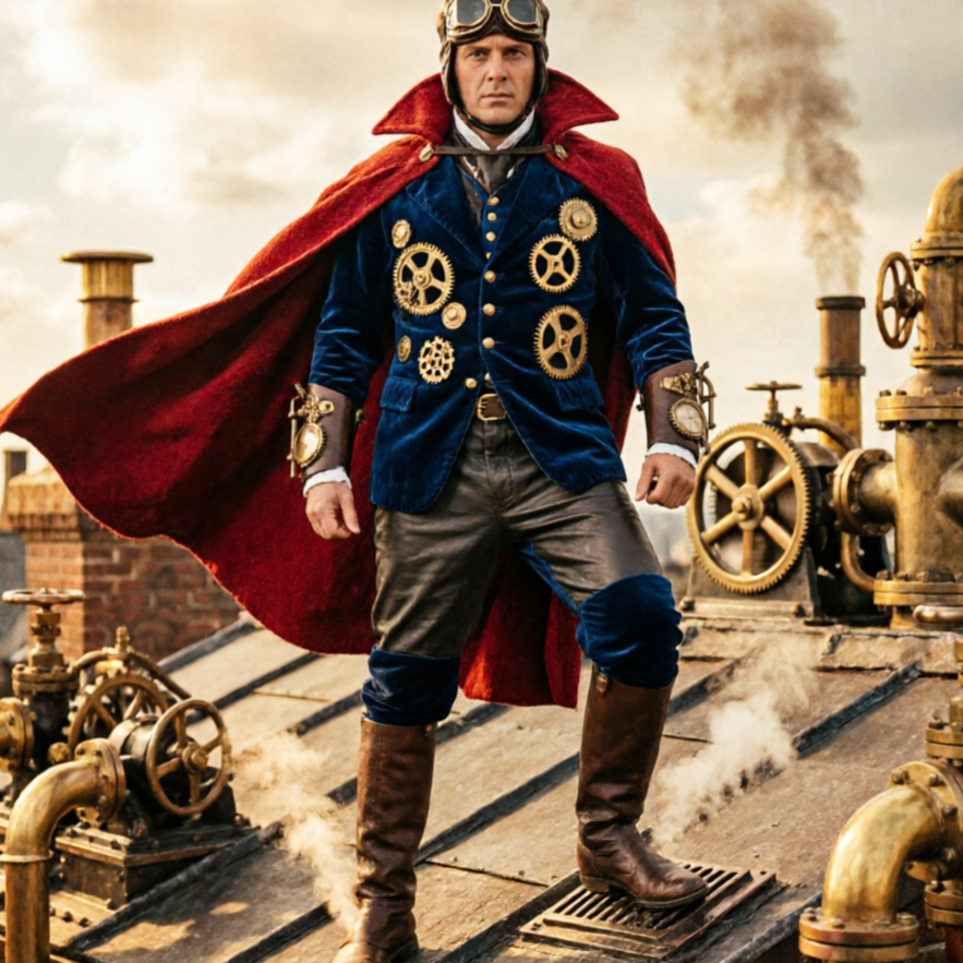 AI Superman Generator realistic style sample