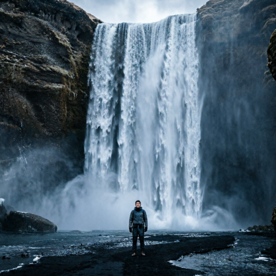 AI Travel Photo Generator realistic style sample