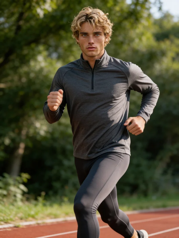 AI Male Portrait Generator Morning Run