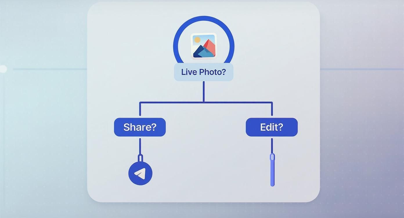 How to Make a Live Photo Into a Video